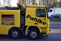 VU LKW A 4 Rich Aachen hinter Rodenkirchener Bruecke P30